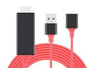 Кабель-конвертер USB to HDMI Addap PCC-01 | перехідник з смартфону на монітор