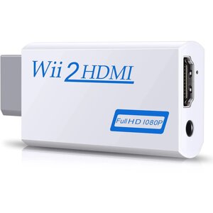 Конвертер відеосигналу для Nintendo Wii, адаптер Wii-HDMI відео+аудіо Addap WiiC-01