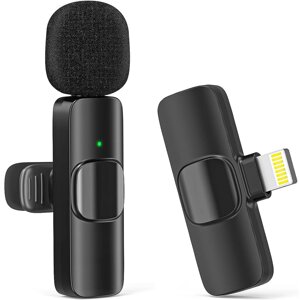Бездротовий петличний Lightning мікрофон Savetek P27 для iPhone, iPad, Macbook, 2.4 ГГц