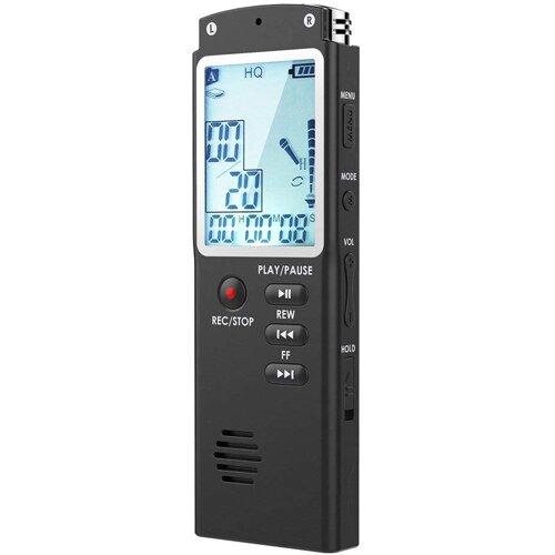 Портативний цифровий диктофон Savetek T-60, VAS, 32 Гб, MP3, стерео