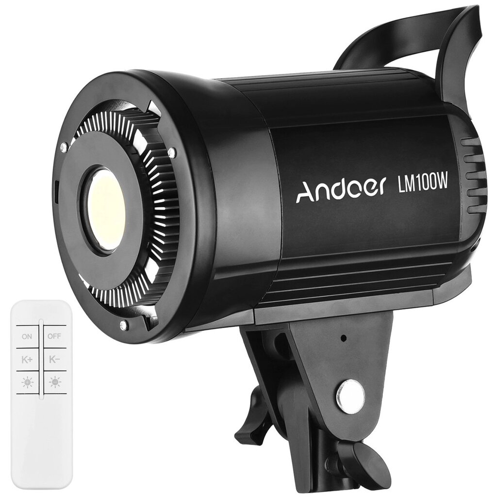 Постійне студійне LED відеосвітло Andoer LM100W | Потужна заповнююча лампа для студії від компанії Гаджет Гік - Магазин гаджетів - фото 1