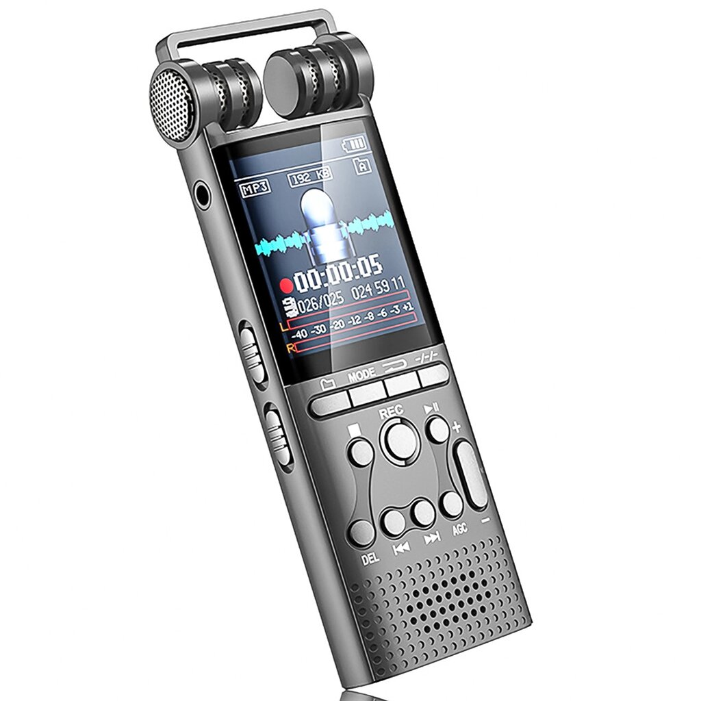 Професійний цифровий диктофон Savetek GS-R06, стерео, 8 Гб + підтримка SD карт від компанії Гаджет Гік - Магазин гаджетів - фото 1