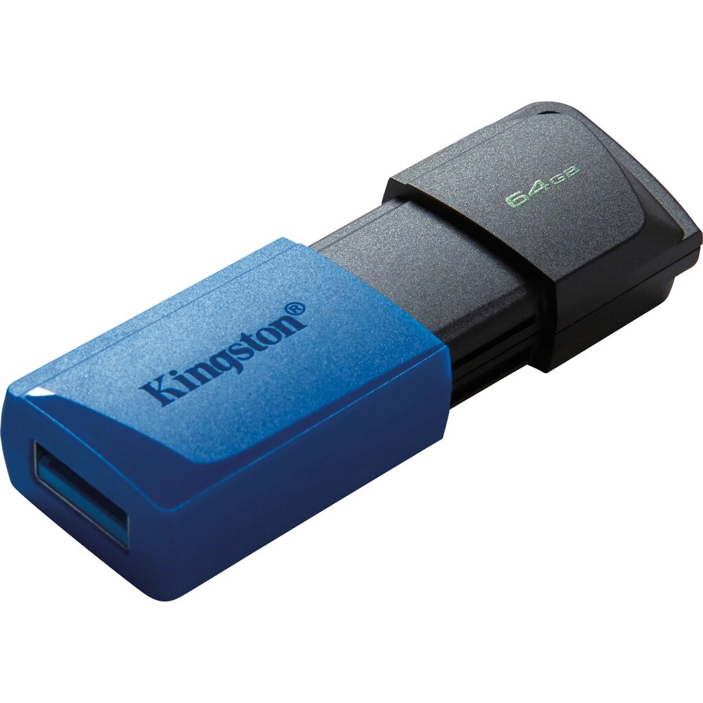 USB 3.2 флешка Kingston DataTraveler Exodia M, накопичувач на 64 Гб, 5 Гбіт/с, Синя від компанії Гаджет Гік - Магазин гаджетів - фото 1