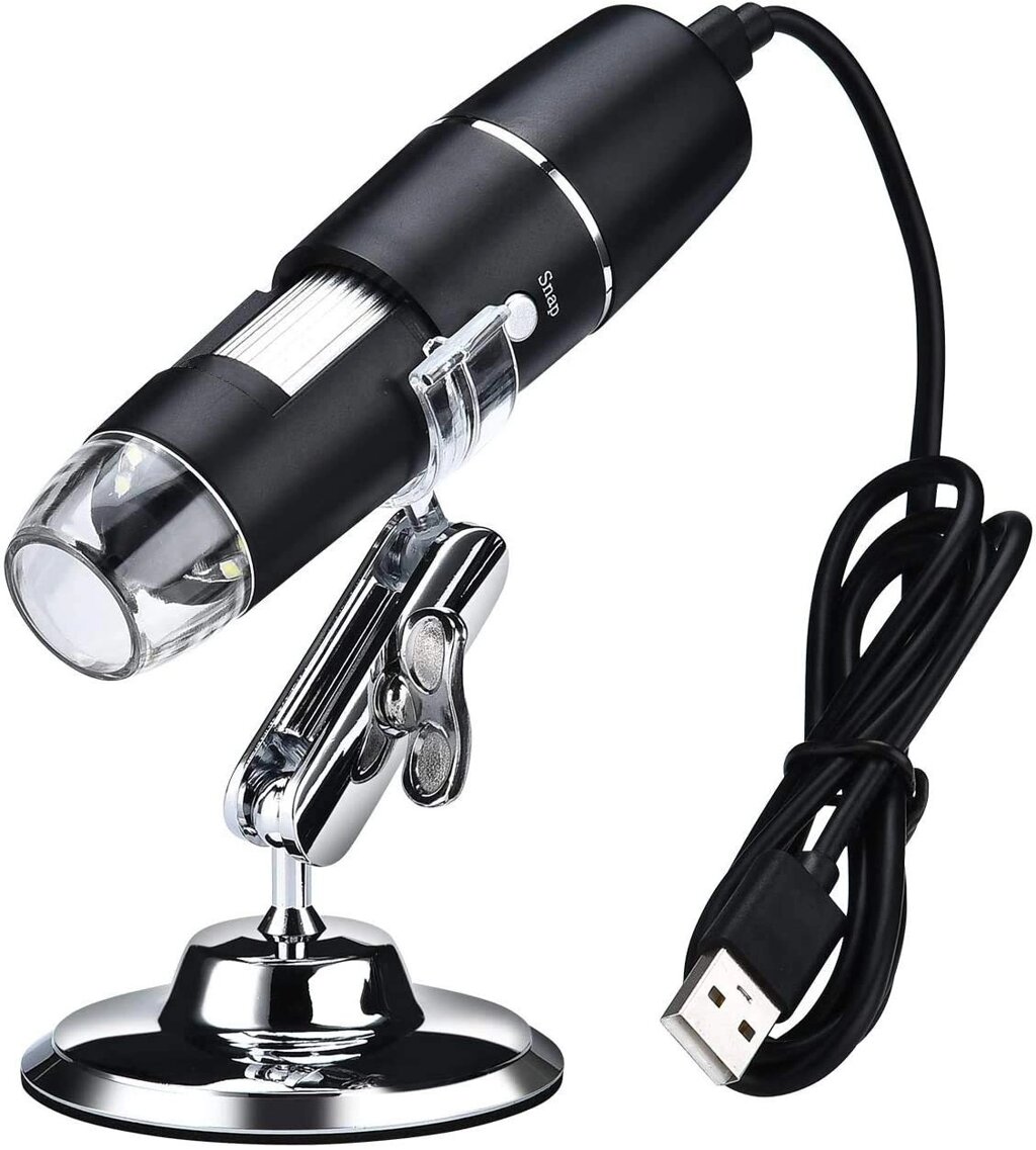 USB мікроскоп електронний цифровий зі збільшенням 1600x DM-1600 від компанії Гаджет Гік - Магазин гаджетів - фото 1