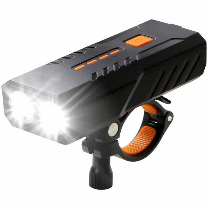 Велосипедний ліхтар із функцією Powerbank Bike Light BC25 Pro | передня фара з кріпленням на кермо від компанії Гаджет Гік - Магазин гаджетів - фото 1