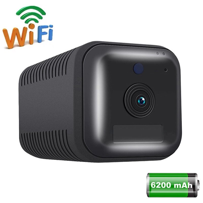 Wi-Fi міні камера Escam G18 з акумулятором 6200 мАг, датчиком руху і нічним підсвічуванням від компанії Гаджет Гік - Магазин гаджетів - фото 1