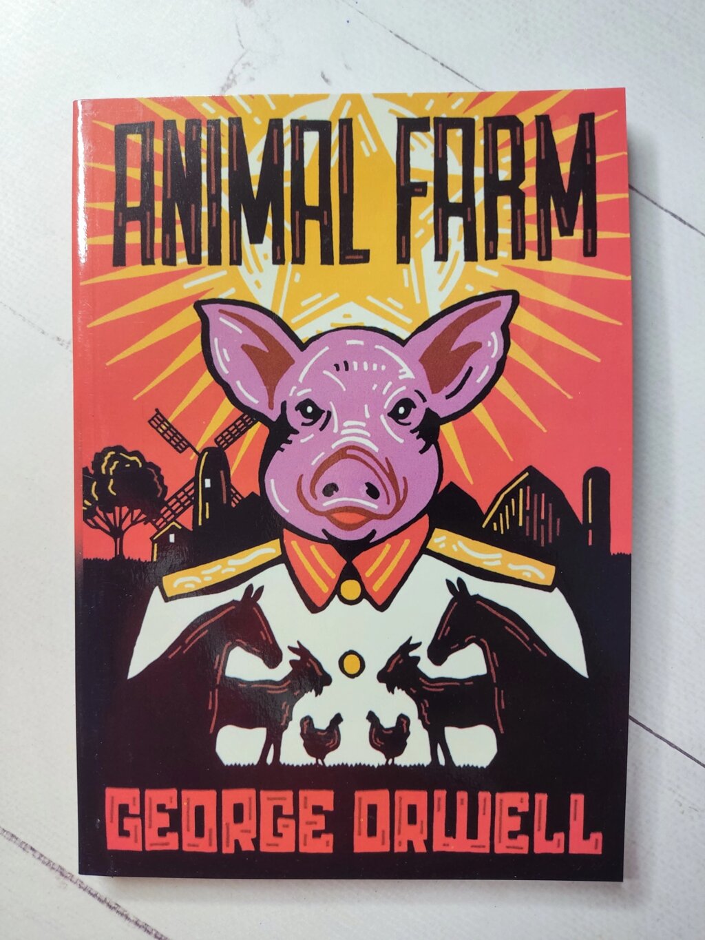 Джордж Оруелл "Скотний двір" George Orwell "Animal Farm" від компанії ФОП Роменський Р, Ю. - фото 1