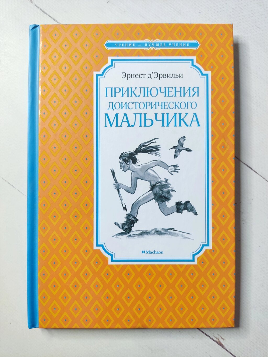 Ернест Д'Ервільї "Пригода доісторичного хлопчика" від компанії ФОП Роменський Р, Ю. - фото 1