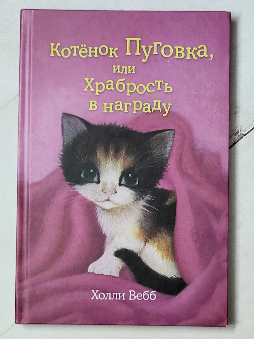 Холлі Вебб "Кошеня Гудзик або хоробрість у нагороду" від компанії ФОП Роменський Р, Ю. - фото 1