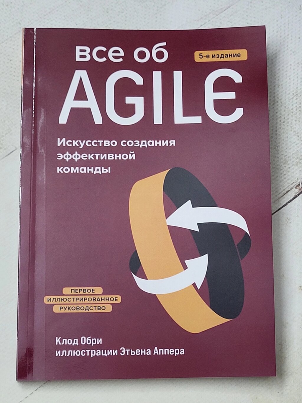 Клод Обрі "Все про AGILE. Мистецтво створення ефективної команди" від компанії ФОП Роменський Р, Ю. - фото 1