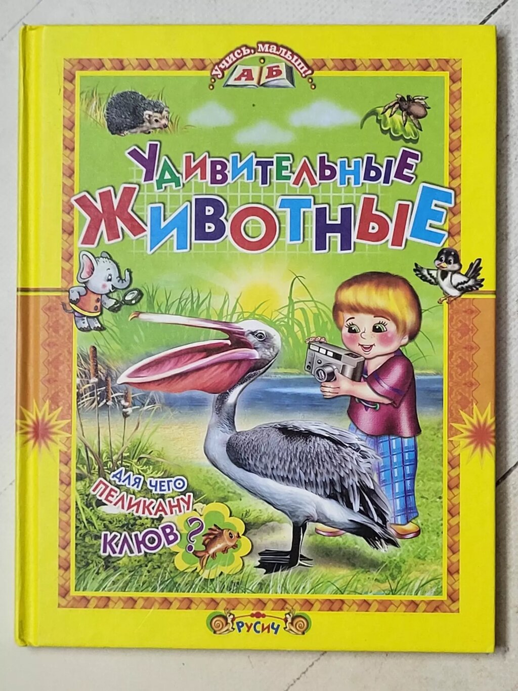 Книга "Дивовижні тварини" від компанії ФОП Роменський Р, Ю. - фото 1