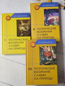 А. Н. Афанасьєв "Поетичні погляди слов'ян на природу" (3 томи)