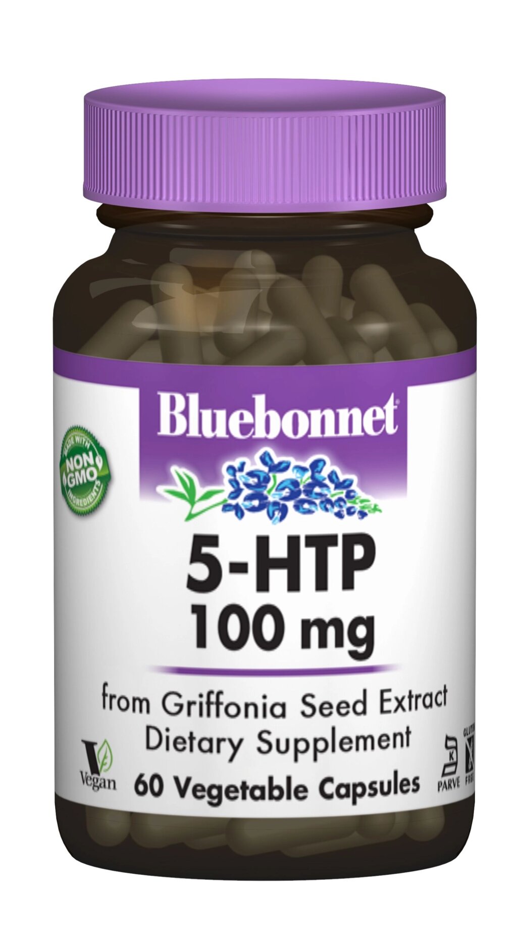 5-HTP (Гідрокситриптофан) 100 мг Bluebonnet Nutrition 60 капсул від компанії Придбай - фото 1