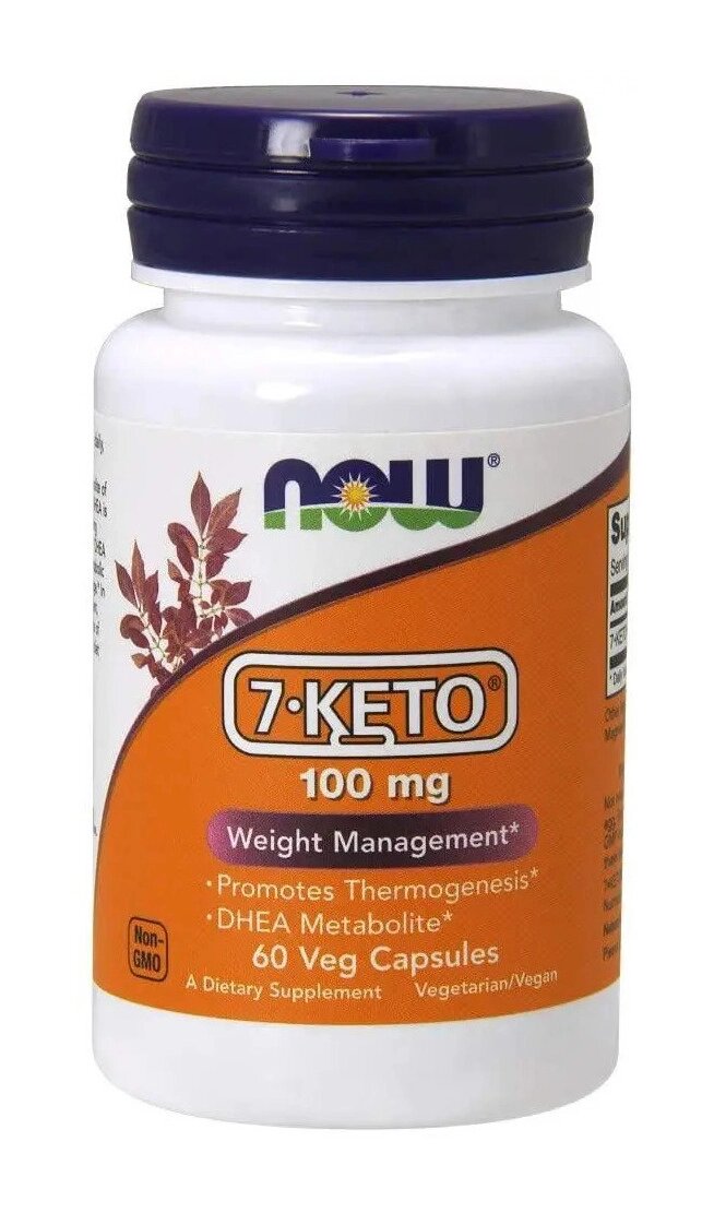 7-Keto 100 Mg Now Foods Веган Капс 60 від компанії Придбай - фото 1