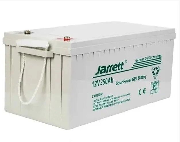 Акумуляторна батарея для сонячних панелей OPT-TOP Jarrett GEL Battery 250 Ah 12V (1765435700) від компанії Придбай - фото 1