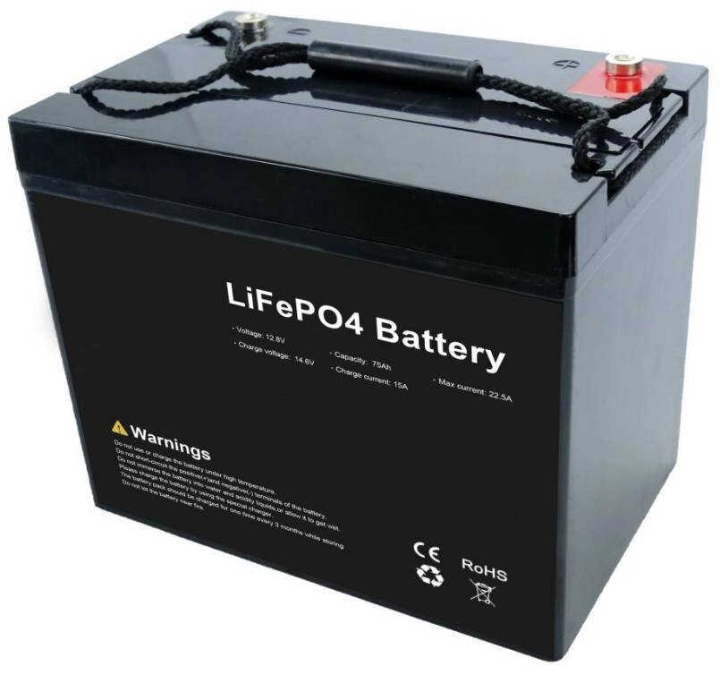 Акумуляторна батарея Ferocon Saftec LiFePO4 12V 60Ah від компанії Придбай - фото 1