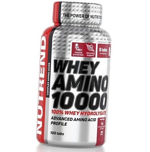 Амінокомплекс Compress Whey Amino 10 000 Nutrend 100таб (27119003) від компанії Придбай - фото 1