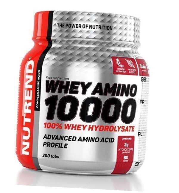 Амінокомплекс Compress Whey Amino 10 000 Nutrend 300таб (27119003) від компанії Придбай - фото 1