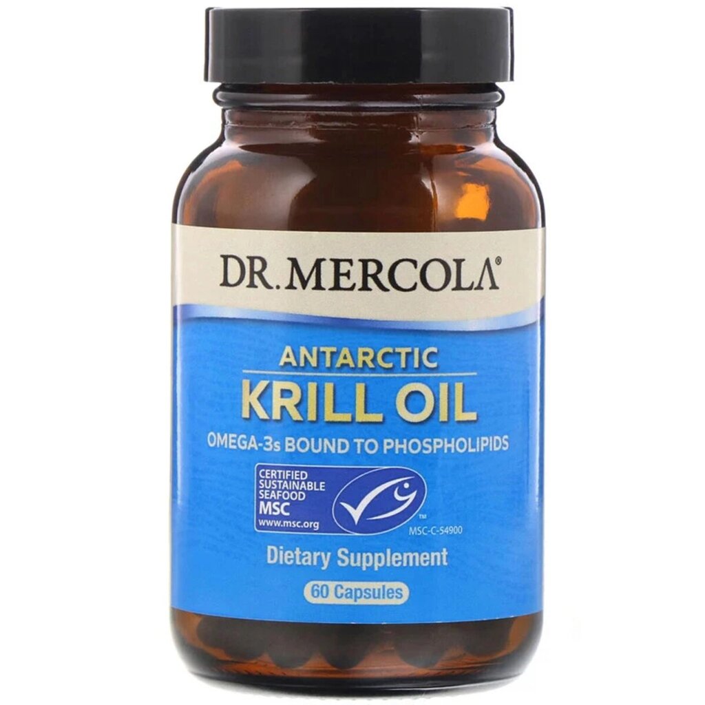 Antarctic Krill Oil Dr. Mercola 60 капсул від компанії Придбай - фото 1