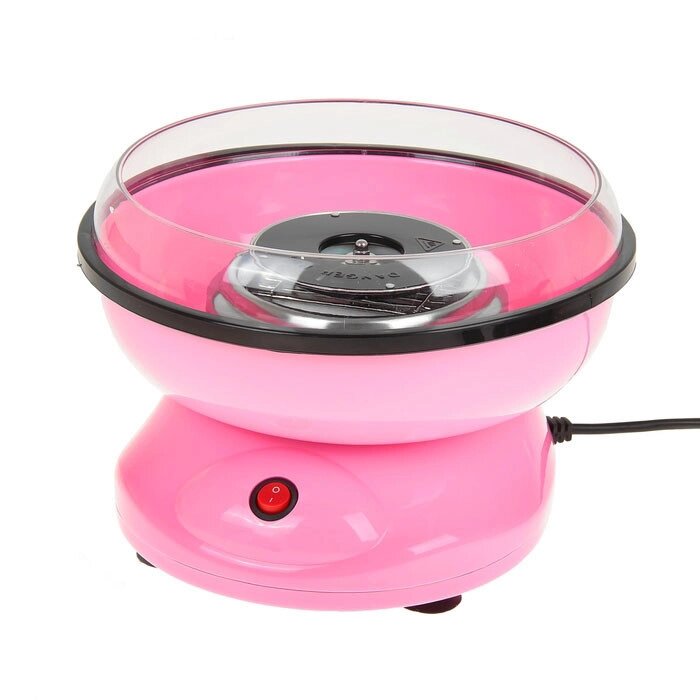 Апарат для приготування солодкої вати Cotton Candy Maker Small Pink (3sm_646373580) від компанії Придбай - фото 1