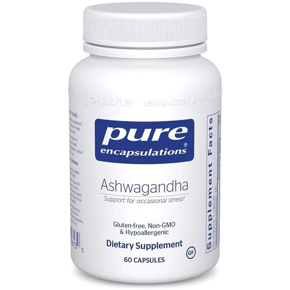 Ашваганда Pure Encapsulations Ashwagandha 60 Caps PE-00613 від компанії Придбай - фото 1