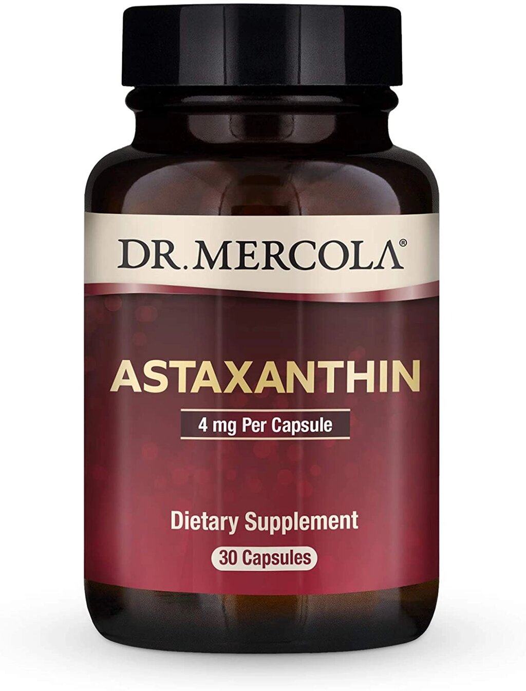 Астаксантин Astaxanthin Dr. Mercola 4 мг 30 капсул від компанії Придбай - фото 1