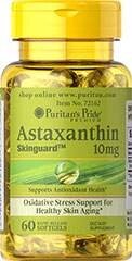 Астаксантін Puritans Pride 10 мг 60 капсул (32136)