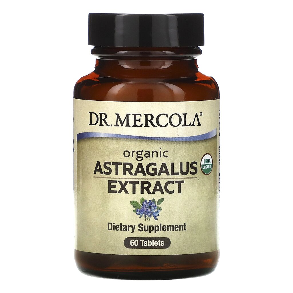 Астрагал екстракт Astragalus Extract Dr. Mercola 60 таблеток від компанії Придбай - фото 1