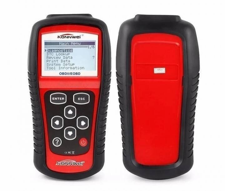 Автомобільний універсальний діагностичний сканер Konnwei OBDII/EOBD scanner 808KWHS від компанії Придбай - фото 1