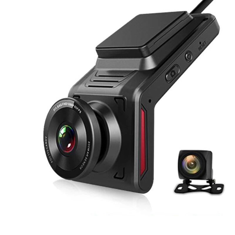 Автомобільний відеореєстратор з 4G + WIFI + GPS Nectronix K18, Full HD 1080P, з 2-ма камерами, G-sensor і віддаленим від компанії Придбай - фото 1