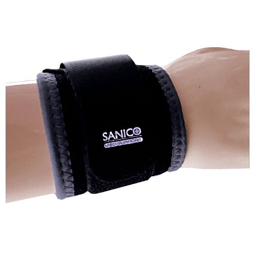 Бандаж на зап'ясті Sanico SA206 One Size Black від компанії Придбай - фото 1