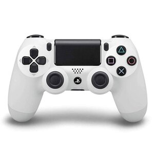 Бездротовий геймпад Play Station Dualshock 4 Wireless Bluetooth джойстик для приставки PS4 White Білий