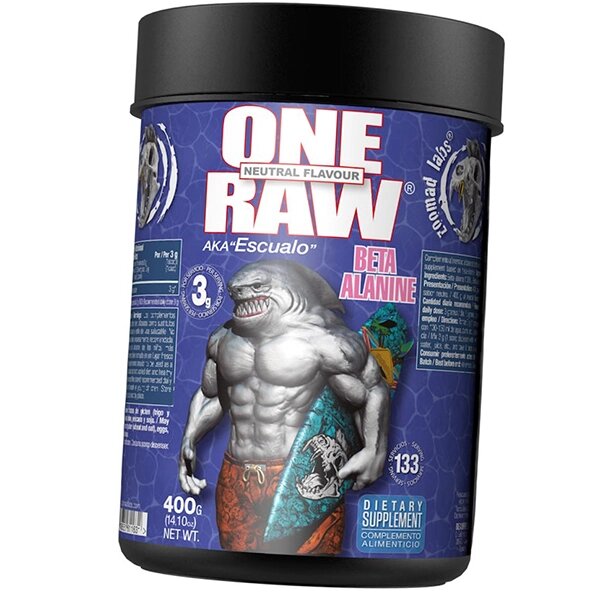 Бета Аланін для спортсменів Raw One Beta-Alanine Zoomad Labs 400г Без смаку (27581003) від компанії Придбай - фото 1