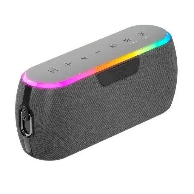 Бездротова портативна колонка Bluetooth з RGB підсвічуванням XDOBO X8 III Black від компанії Придбай - фото 1