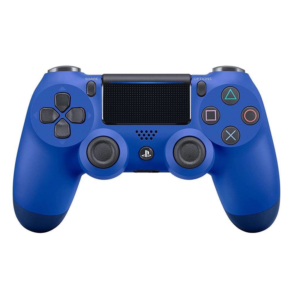 Бездротовий геймпад Play Station Dualshock 4 Wireless Bluetooth джойстик для приставки PS4 Blue Синій від компанії Придбай - фото 1