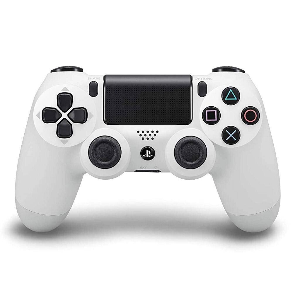 Бездротовий геймпад Play Station Dualshock 4 Wireless Bluetooth джойстик для приставки PS4 White Білий від компанії Придбай - фото 1