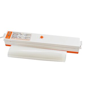 Побутовий вакуумний пакувальник Freshpack Pro 10 пакетів White-Orange (3_00738)