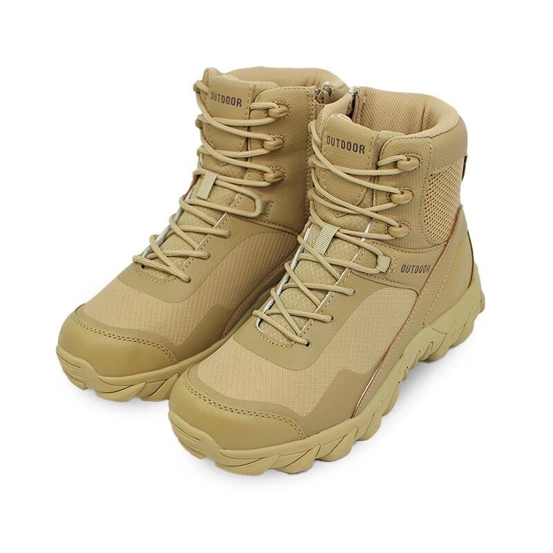 Черевики тактичні військові Lesko 6676 Outdoor 39 Sand Khaki (9032-33907) від компанії Придбай - фото 1