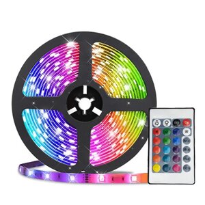 Світлодіодна стрічка з пультом UKC LED RGB 5050 Bluetooth