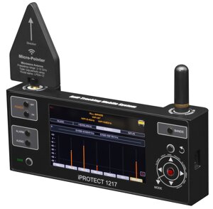 Детектор мобільних і бездротових сигналів iProtect 1217