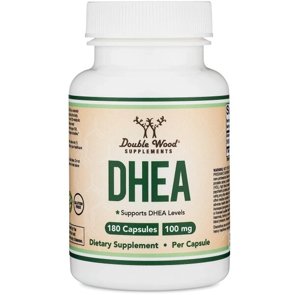 ДГЕА Double Wood Supplements DHEA 100 mg 180 Caps від компанії Придбай - фото 1