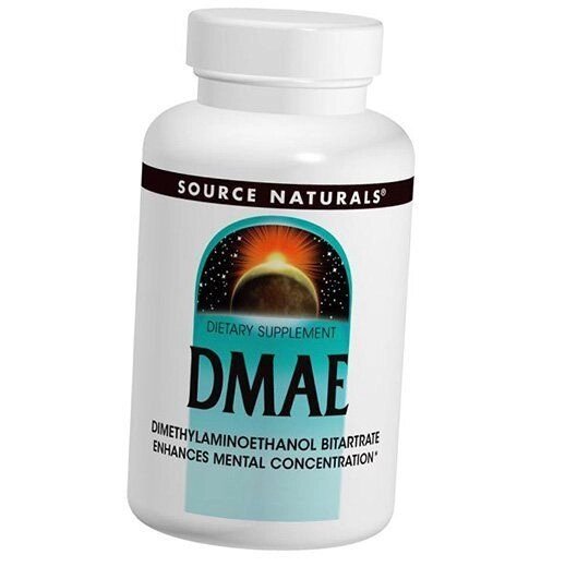 Діметіламіноетанол DMAE Source Naturals 200капс (72355009) від компанії Придбай - фото 1