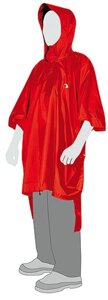 Дощовик Tatonka Poncho 2 (M-L) Red (1033-TAT 2800.015)