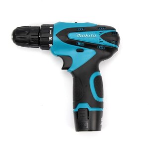 Дриль+шуруповерт акумуляторний Makita DF330DWE 12V 2A/h Li-Ion +великий набір інструментів 45 шт (1934119897)