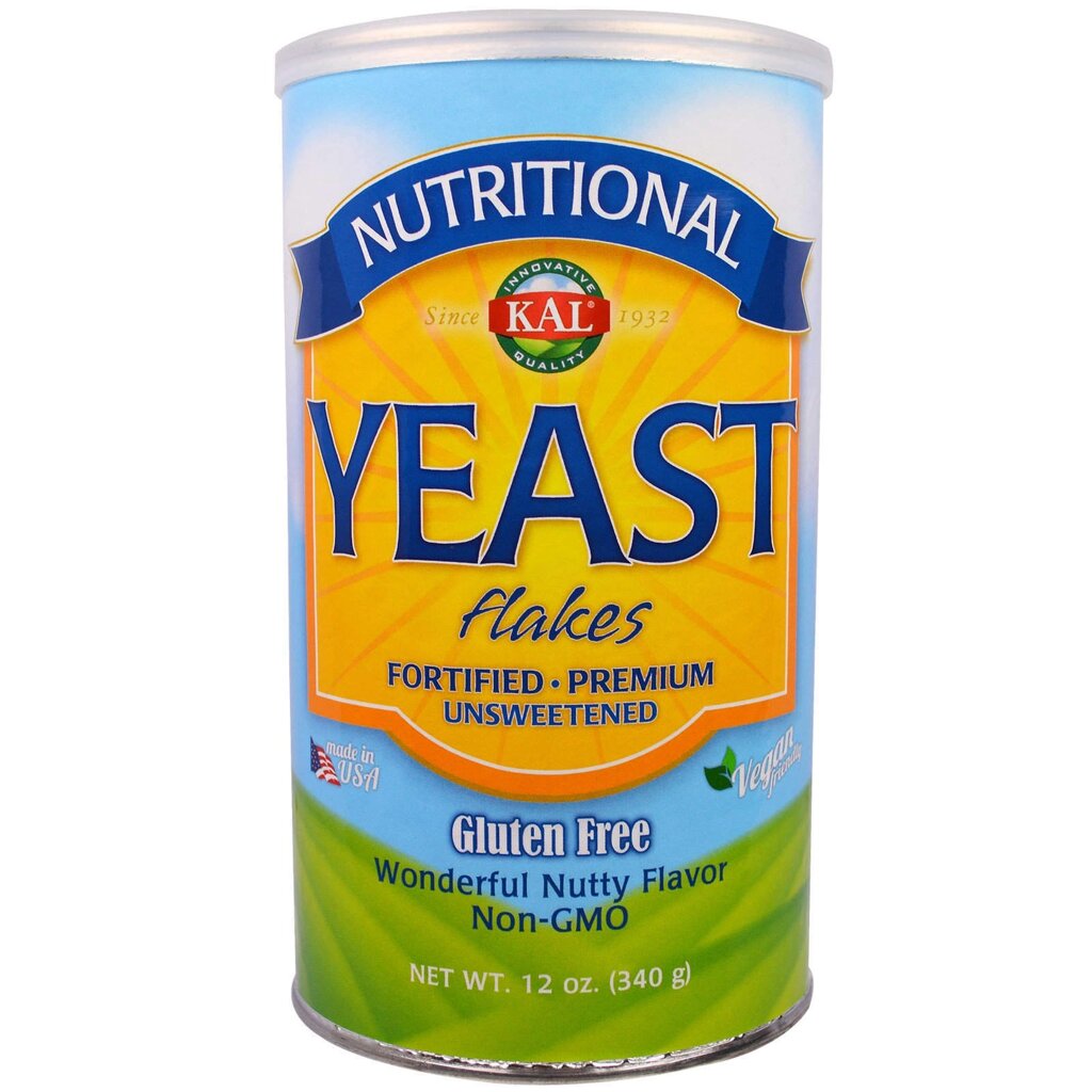 Дріжджі пластівцями Yeast Flakes KAL несолодкі 340 г від компанії Придбай - фото 1