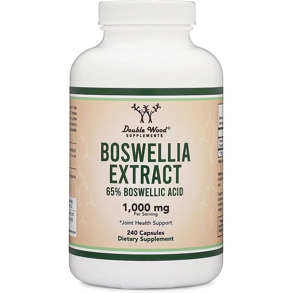 Екстракт босвеллії Double Wood Supplements Boswellia 1000 mg 240 Caps від компанії Придбай - фото 1