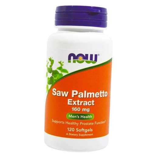 Екстракт З Пальметто Saw Palmetto Extract 160 Now Foods 120гелкапс (71128122) від компанії Придбай - фото 1