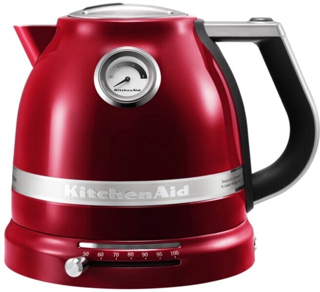 Електрочайник KitchenAid 5KEK1522ECA 1.5 л бордовий від компанії Придбай - фото 1