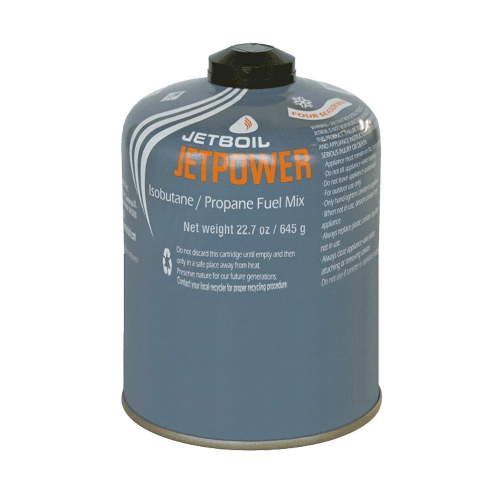 Газовий різьбовий балон Jetboil Jetpower fuel 450 gr. (1033-JB JF450-EU) від компанії Придбай - фото 1