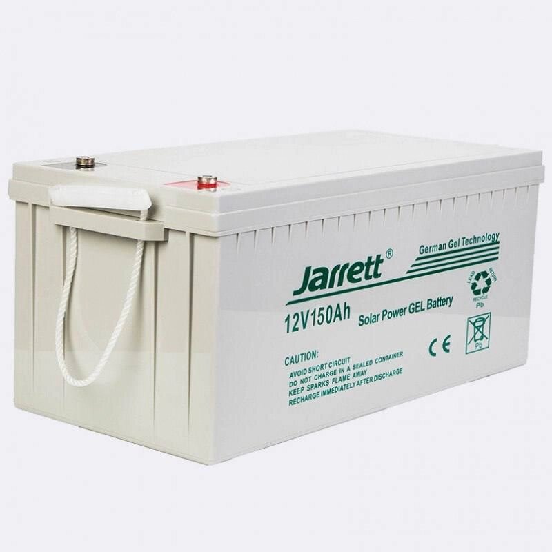 Гелевий акумулятор Jarrett 12V 150Ah Gelled Electrolite акумуляторна батарея (1756375600) від компанії Придбай - фото 1